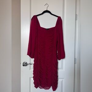 City Chic Red Dress
Size 16